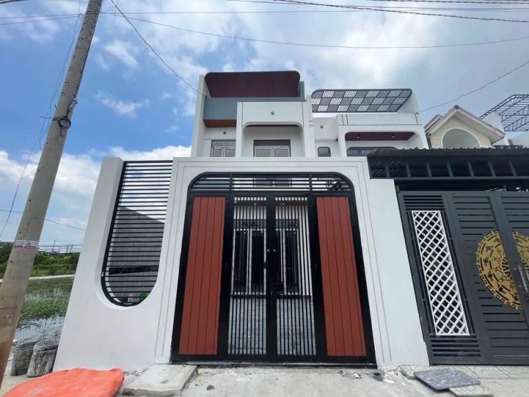 Nhà 1 Trệt 1 Lầu 3PN, Sổ Hồng Riêng Ô Tô Vào Tận Nơi Đường Hồ Văn Cống, Thủ Dầu Một