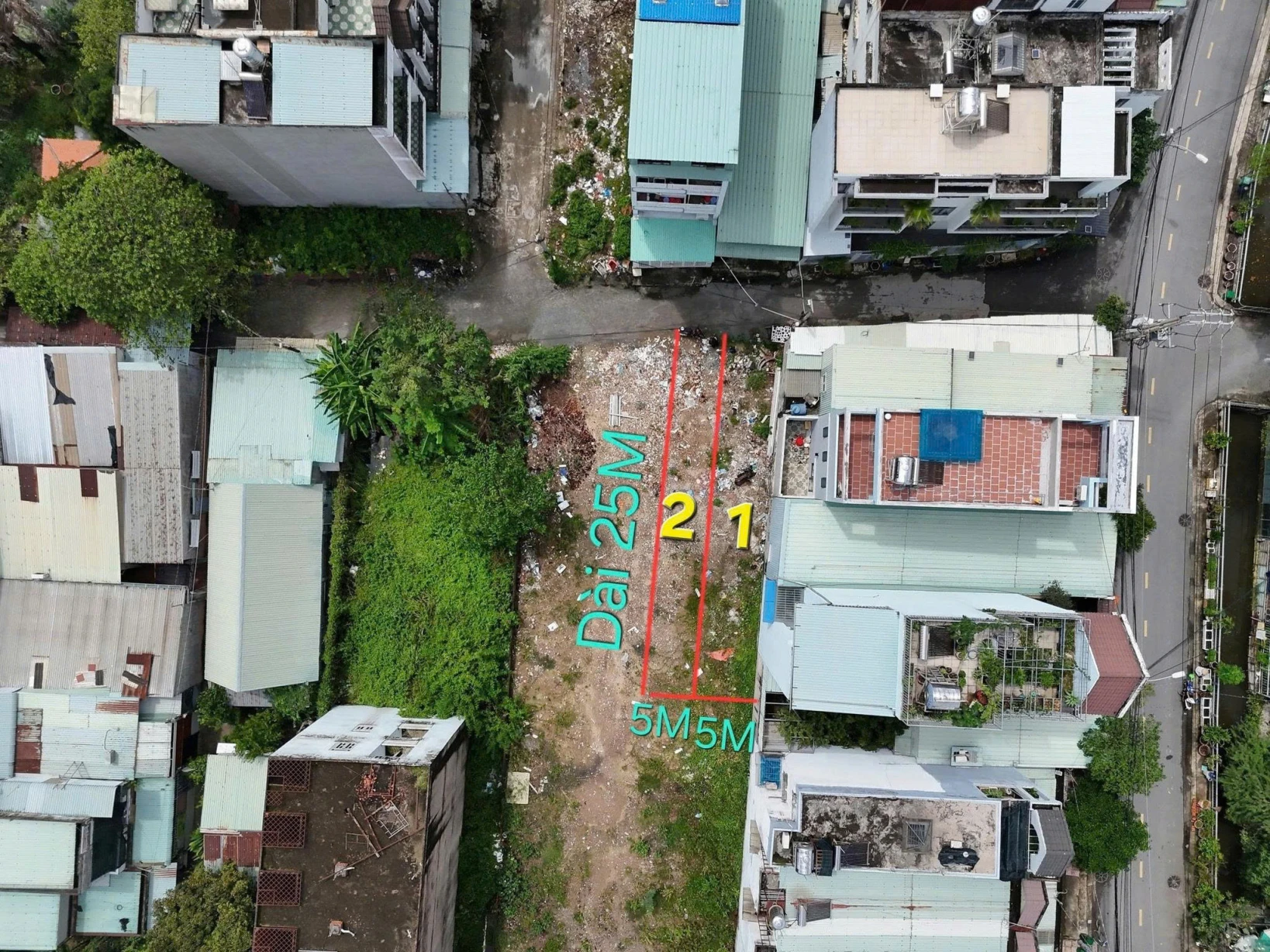 Bán đất Thạnh Xuân 25 Quận 12 diện tích 5x25m sổ hồng riêng, KDC hiện hữu, gần Hà Huy Gáp