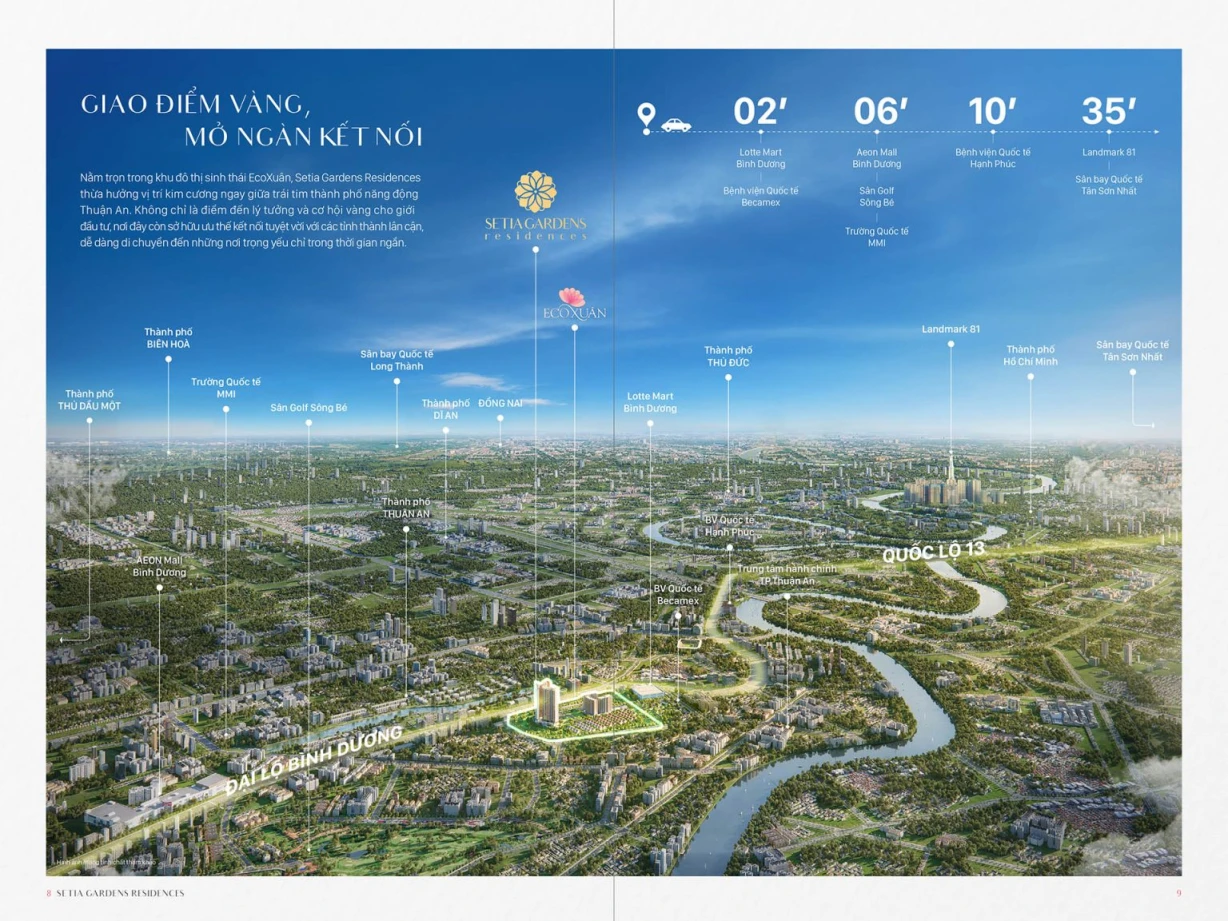 Đầu tư căn hộ Setia Hồ Chí Minh dòng tiền cho thuê ổn định ít nhất từ 8-10tr/ tháng