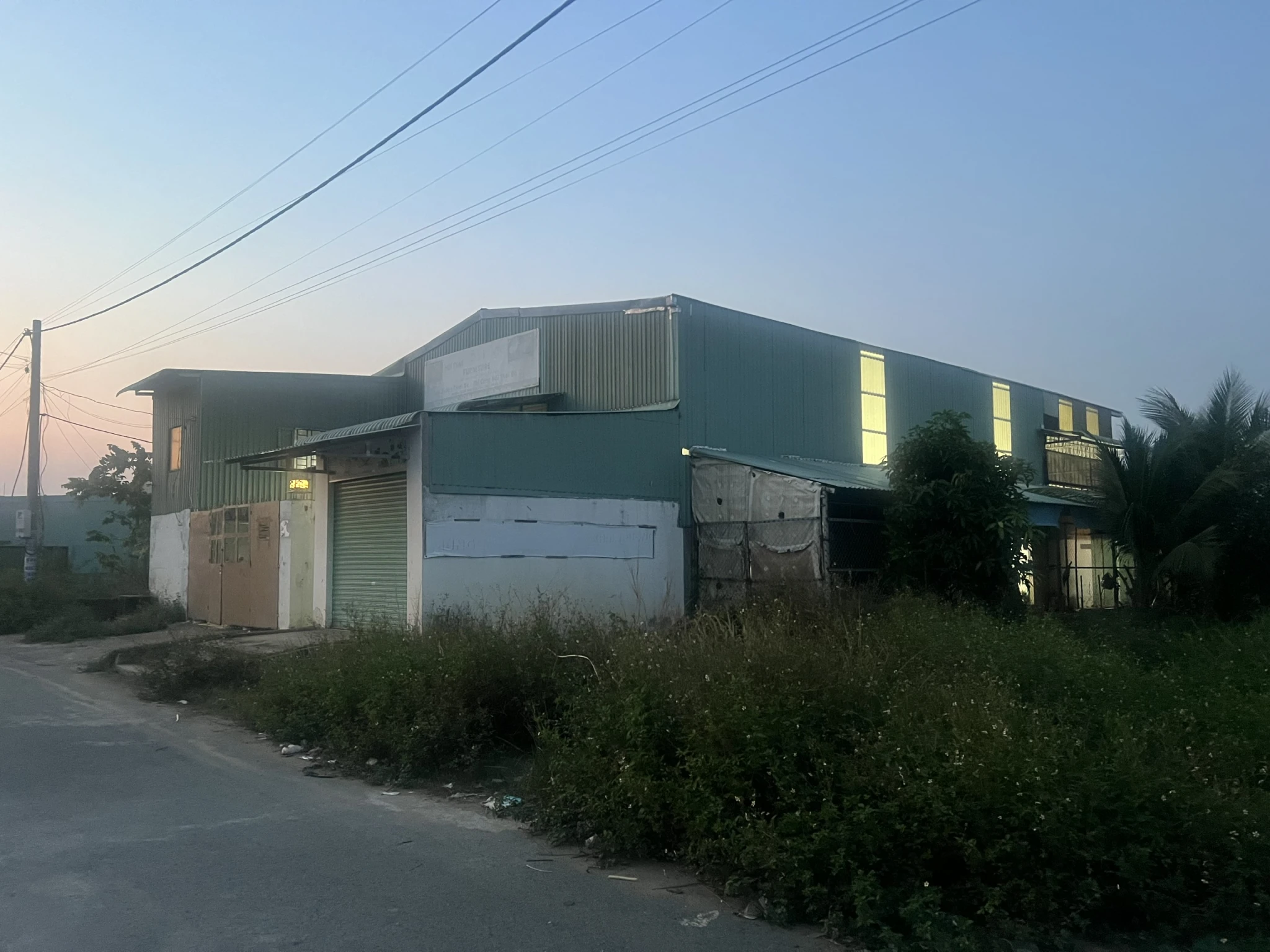 Chính Chủ Cần Bán Hoặc cho thuê Nhà Xưởng Tại Bình Tiền 1,Đức Hoà Hạ ,Long An.