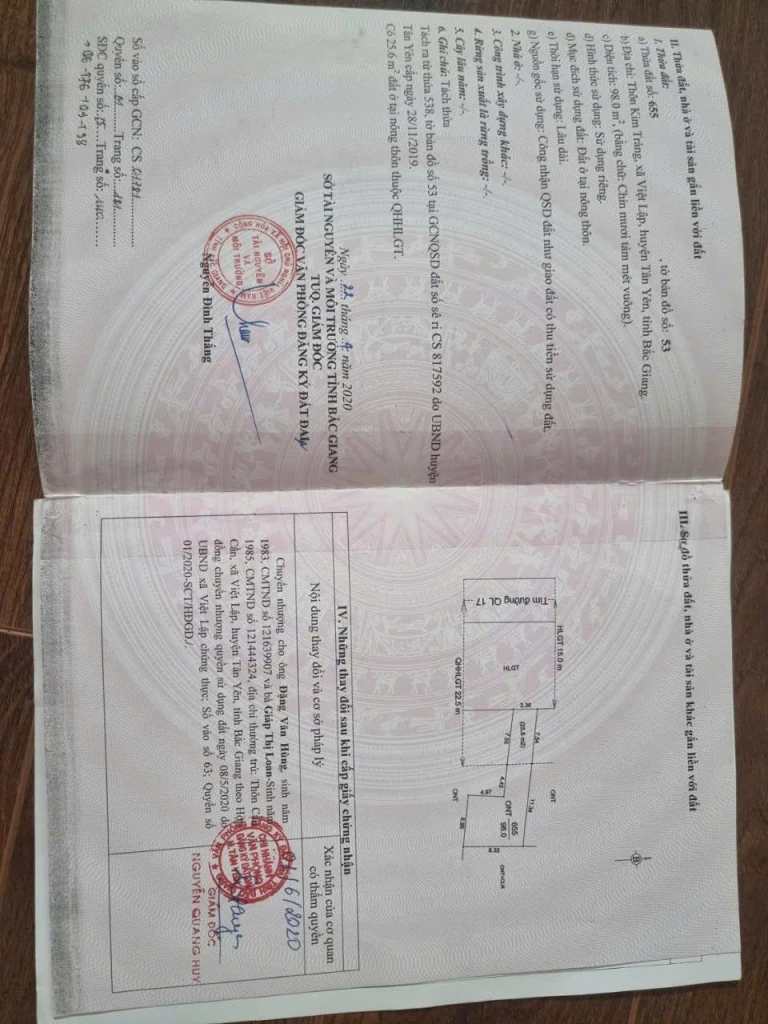 ĐẤT ĐẸP - GIÁ TỐT - Vị Trí Đắc Địa Tại Thôn Kim Tràng, Xã Việt Lập, Huyện Tân Yên, Tỉnh Bắc Giang