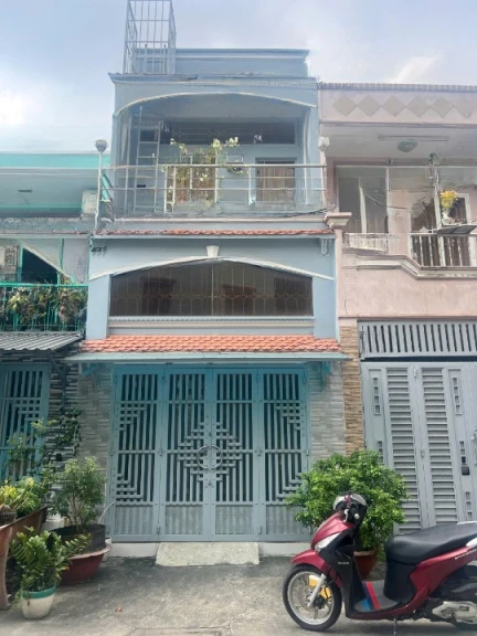 Nhà 3 tầng 2 mặt hẻm xe tải đường Liên Tỉnh 5 P6Q8. Giá: 5.78 tỷ