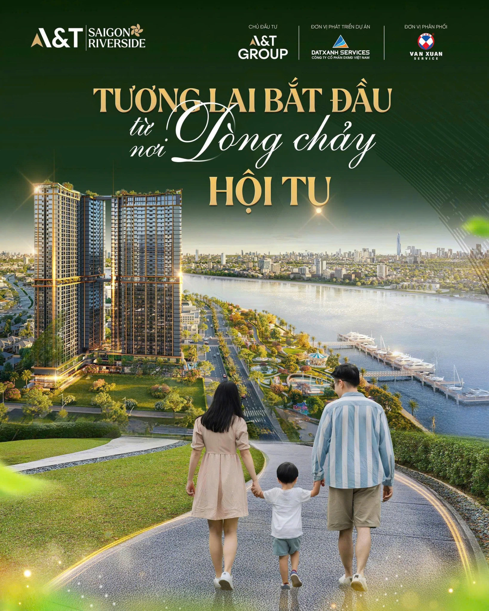 MỞ BÁN GIAI ĐOẠN F0 – A&T SAIGON RIVERSIDE - TP THUẬN AN, BÌNH DƯƠNG