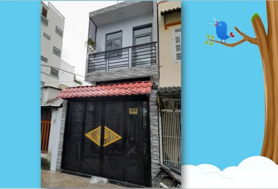 🌻Bán nhà 1 trệt 1 lầu, 2PN sẵn sổ đã hoàn công, hẻm rộng 4m Đ.Hậu Giang (P.11, Q.6), TP.HCM, 0907783653