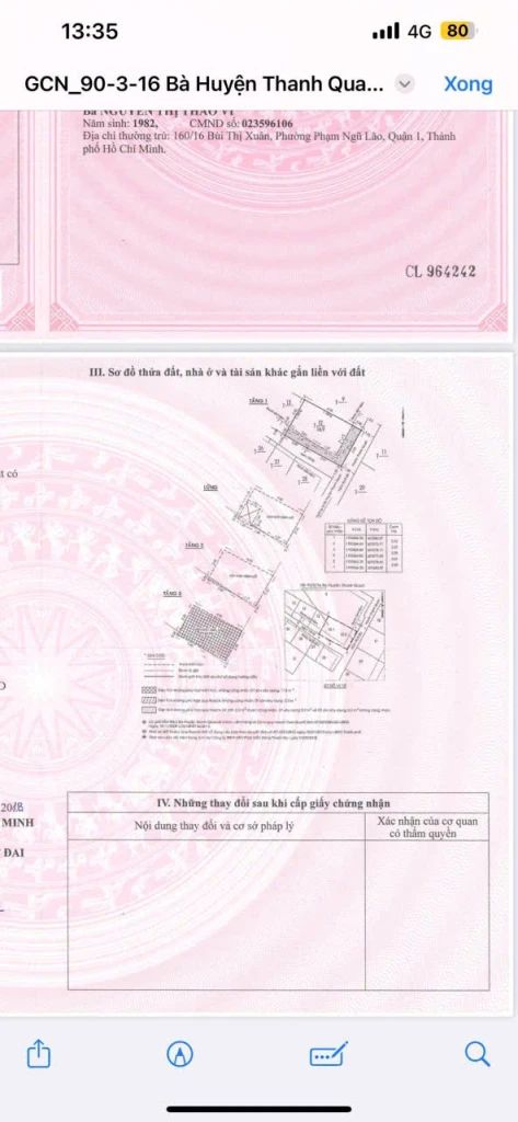 Bán nhà 88/79/9 Bà Huyện Thanh Quan F9 Q3