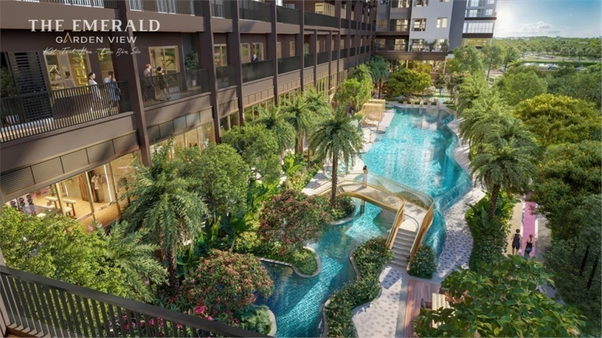 The Emerald Garden View là dự án sống xanh, lành mạnh chỉ 35tr/m2 tại Thuận An Bình Dương