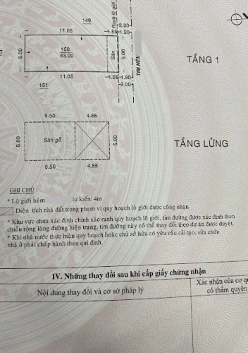 63m2 ÂU CƠ HẺM 4M, 5 X 12.6m, HƠN 5 TỶ