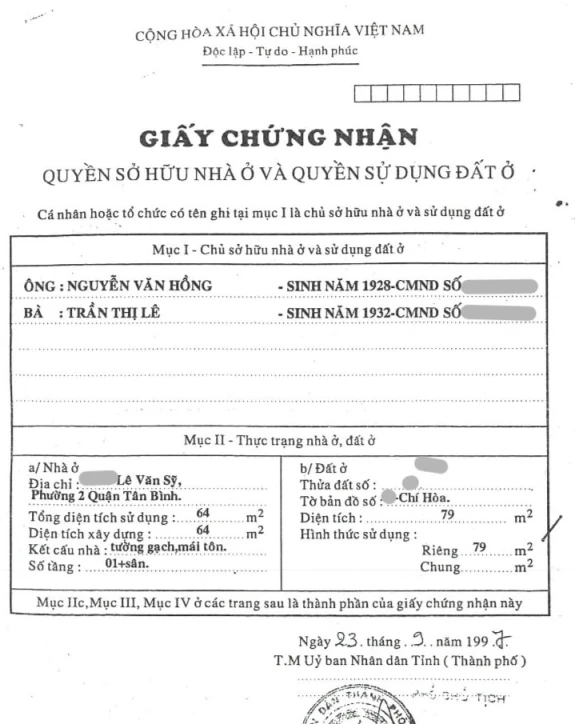 Bán nhà mặt tiền thụt Lê Văn Sỹ, 79m2, chỉ 8 tỷ