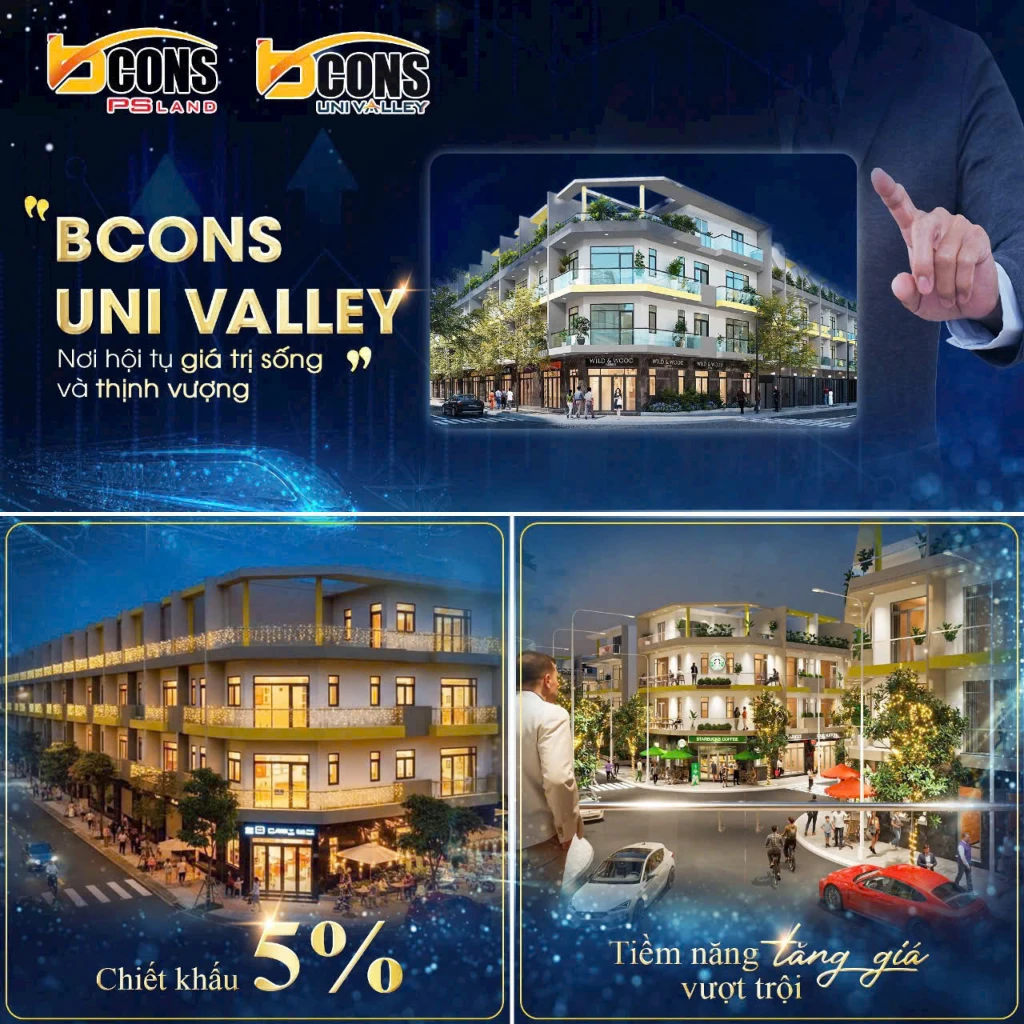 BCONS UNI VALLEY – NHÀ PHỐ SIÊU ĐÔ THỊ GIỮA LÀNG ĐẠI HỌC, PHƯỜNG ĐÔNG HÒA, TP DĨ AN, TỈNH BÌNH DƯƠNG