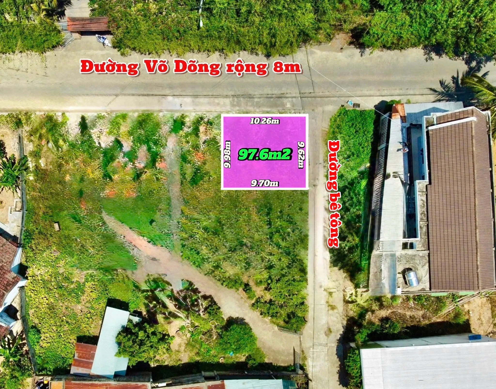 🔥🔥🔥Bán lô mặt đường Võ Dõng- Vĩnh Trung ( Tây Nha Trang mới ) 🔥🔥🔥