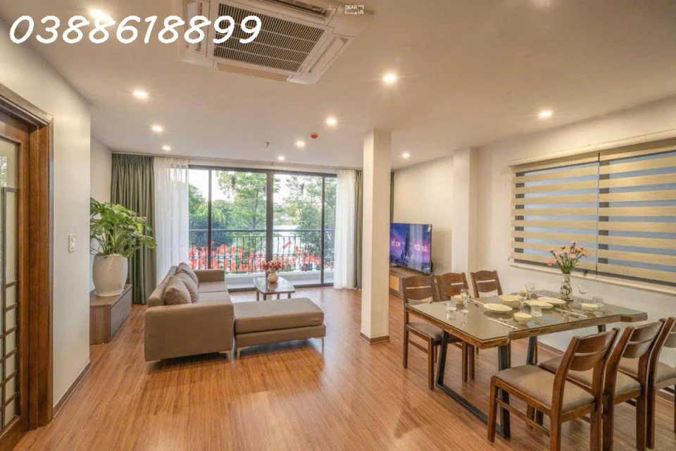 BÁN TOÀ NHÀ MẶT HỒ TÂY 130Mx8T, MT6M - LÔ GÓC - THANG MÁY - CHO TÂY THUÊ DÒNG TIỀN 150TR/TH