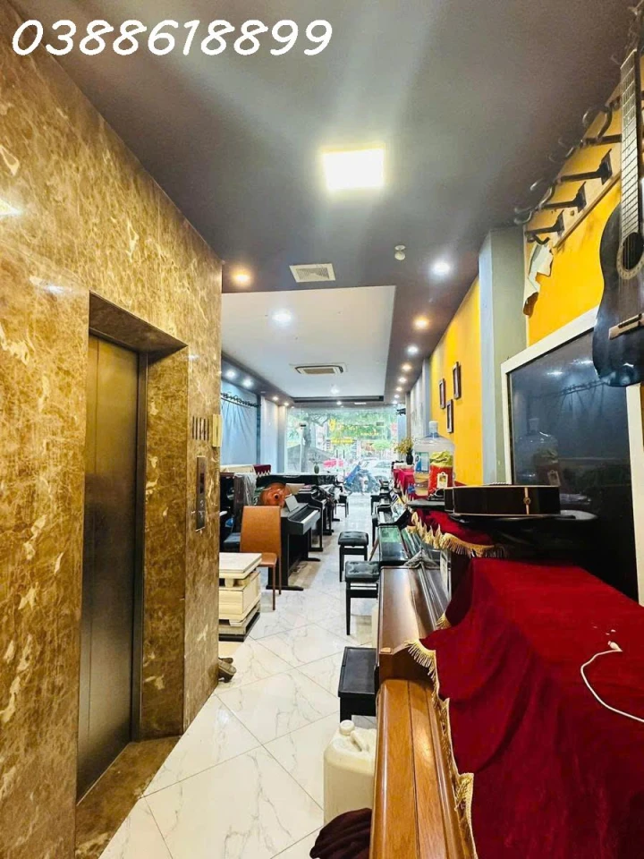 BÁN NHÀ MẶT PHỐ HÀO NAM 60M x 6 TẦNG, MT 4M -  THANG MÁY - KINH DOANH ĐỈNH