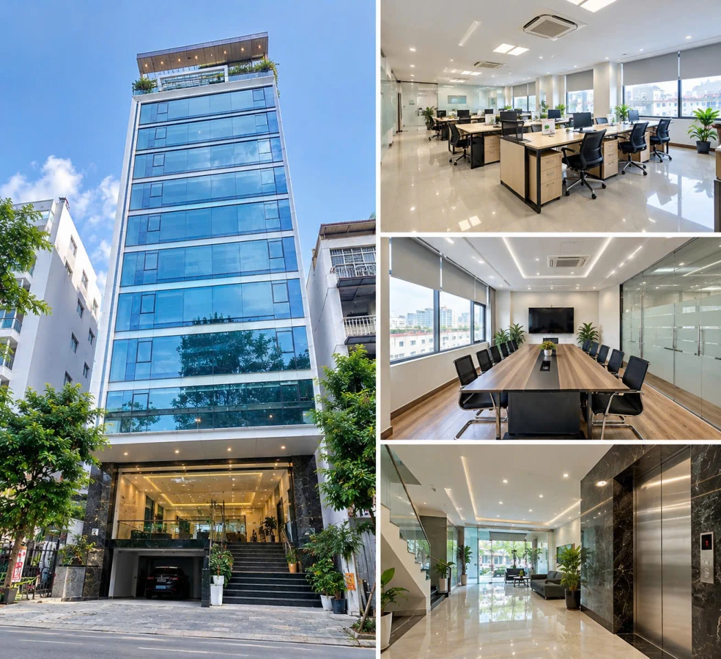 TÒA VĂN PHÒNG NGUYỄN XIỂN – 170M² – 10 TẦNG – THANG MÁY – GARA Ô TÔ – 2 MẶT THOÁNG – DÒNG TIỀN 180TR/THÁNG