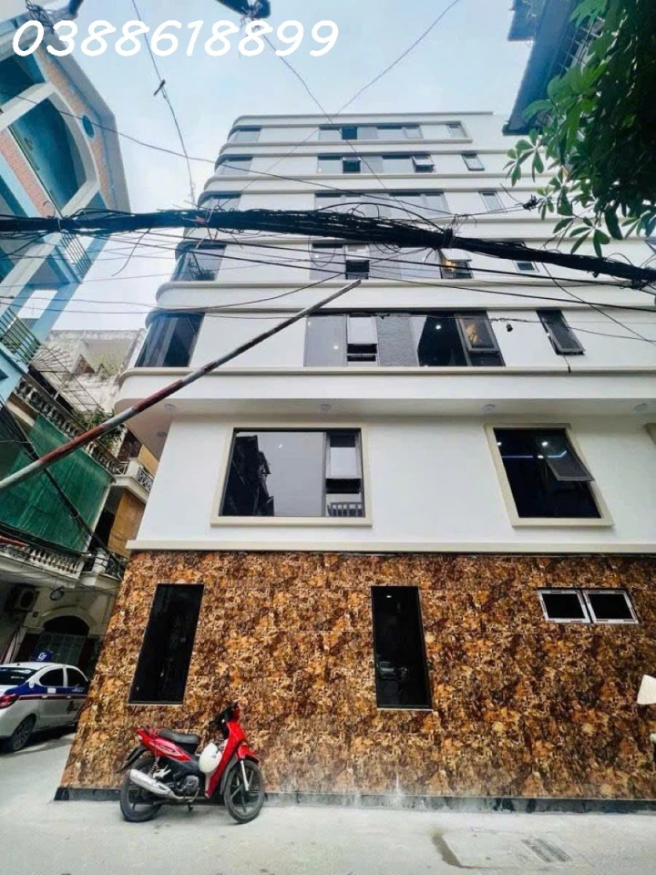 PHÂN LÔ Ô TÔ TRÁNH - LÔ GÓC 3 MẶT THOÁNG -NGUYỄN TRÃI - 57/75M x 7 TẦNG THANG MÁY, MT 13M - ĐẦY ĐỦ GPXD - VỪA Ở VỪA LÀM VP + KD