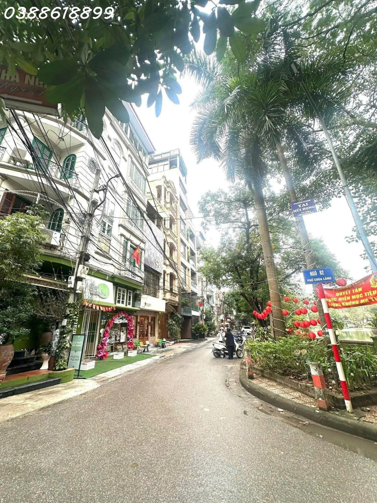 BÁN NHÀ PHÂN LÔ CHÙA LÁNG, ĐỐNG ĐA - 52M2 x 5 TẦNG - MT 4.7M - Ô TÔ TRÁNH - SÁT HỒ - KINH DOANH