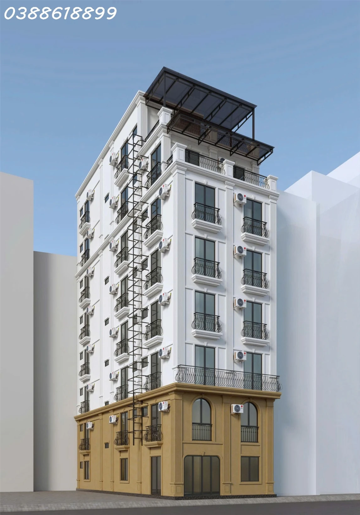 BÁN TOÀ NHÀ 90Mx 8T, MT 7M XÂY MỚI RẤT ĐẸP ĐÀO TẤN - BA ĐÌNH - 25 PHÒNG- BÊN THỨ BA THUÊ 130 TR/TH