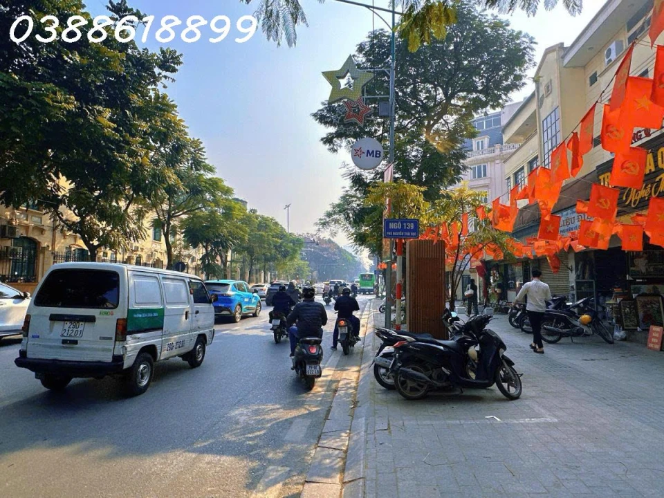 BÁN NHÀ NGUYỄN THÁI HỌC 60Mx5T, MT 4M- Ô TÔ VÀO NHÀ - 10M RA PHỐ