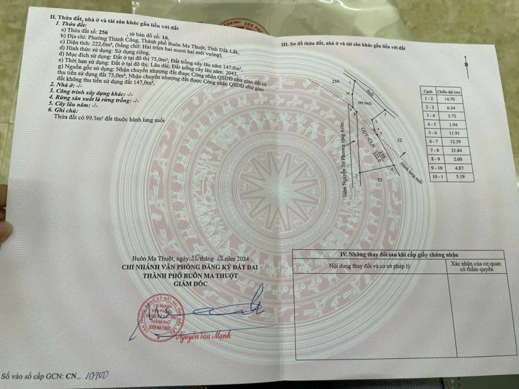 BÁN NHÀ TẶNG DÃY TRỌ 6 PHÒNG ĐANG CÓ THU NHẬP 14 TRIỆU/THÁNG TẠI BUÔN MA THUỘT, ĐẮK LẮK
