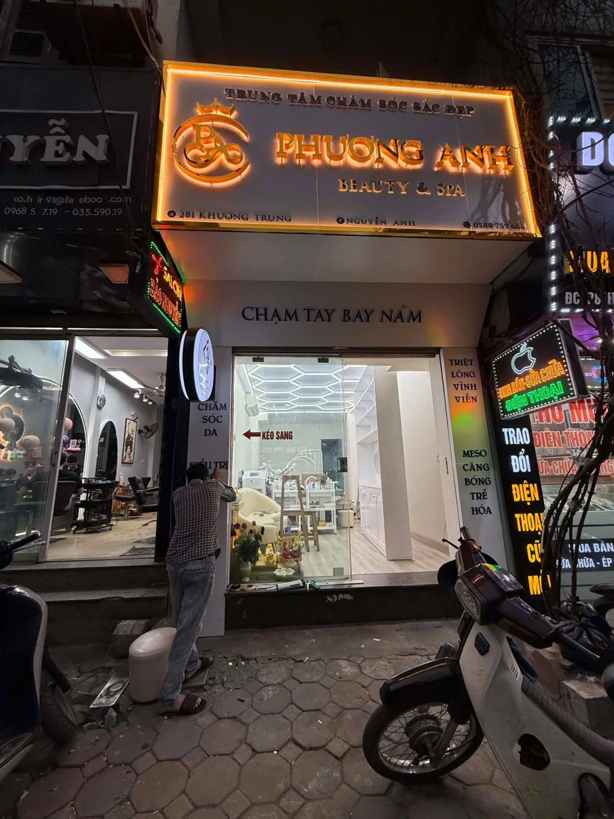 SANG NHƯỢNG CƠ SỞ SPA ĐANG HOẠT ĐỘNG TẠI THANH XUÂN – HÀ NỘI