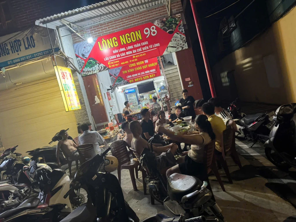 SANG NHƯỢNG QUÁN ĂN ĐANG HOẠT ĐỘNG TẠI HOÀI ĐỨC, HÀ NỘI