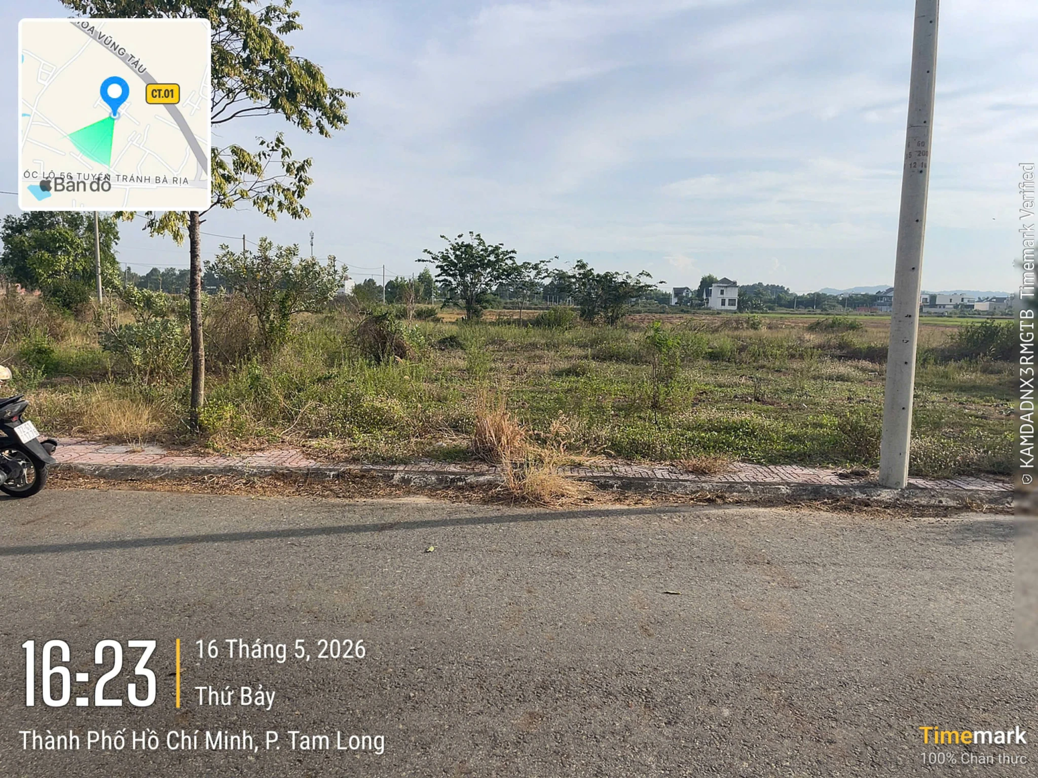 CHÍNH CHỦ BÁN GẤP LÔ ĐẤT – P. TAM LONG, TP. BÀ RỊA