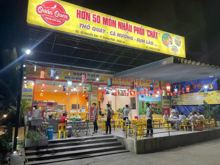CHUYỂN NHƯỢNG QUÁN NHẬU – VÀO LÀ KINH DOANH NGAY - TP VINH, NGHỆ AN