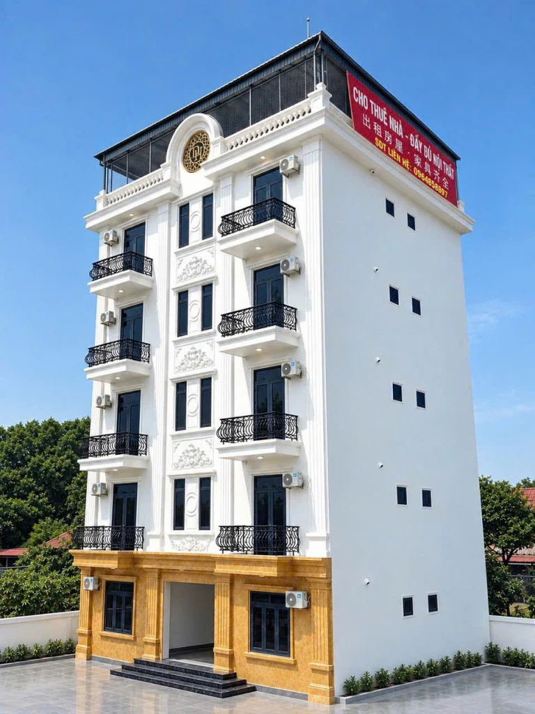 CHO THUÊ PHÒNG TRỌ CAO CẤP, CĂN HỘ DỊCH VỤ ĐẠI HƯƠNG – GẦN KCN TÂN HƯNG