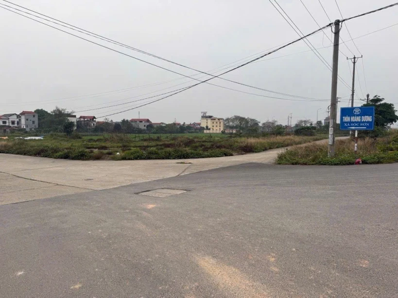 BÁN ĐẤT HOÀNG DƯƠNG – MAI ĐÌNH  GẦN KCN NỘI BÀI  CÓ SẴN NHÀ + DÒNG TIỀN