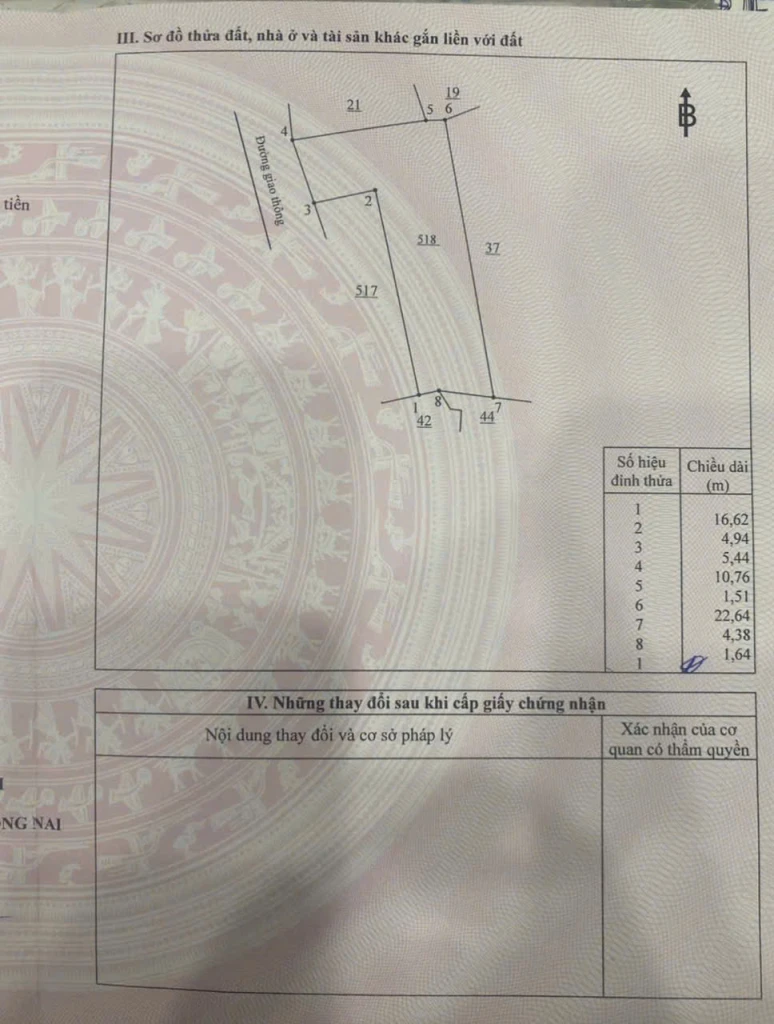 Bán nhà cấp 4 - P. Hiệp Hoà-0909808615