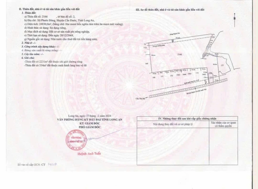 Sang nhượng lại dự án Bến Cảng thủy Nội Địa, 
tại Phước Đông - Cần Đước - Long An-0909808615