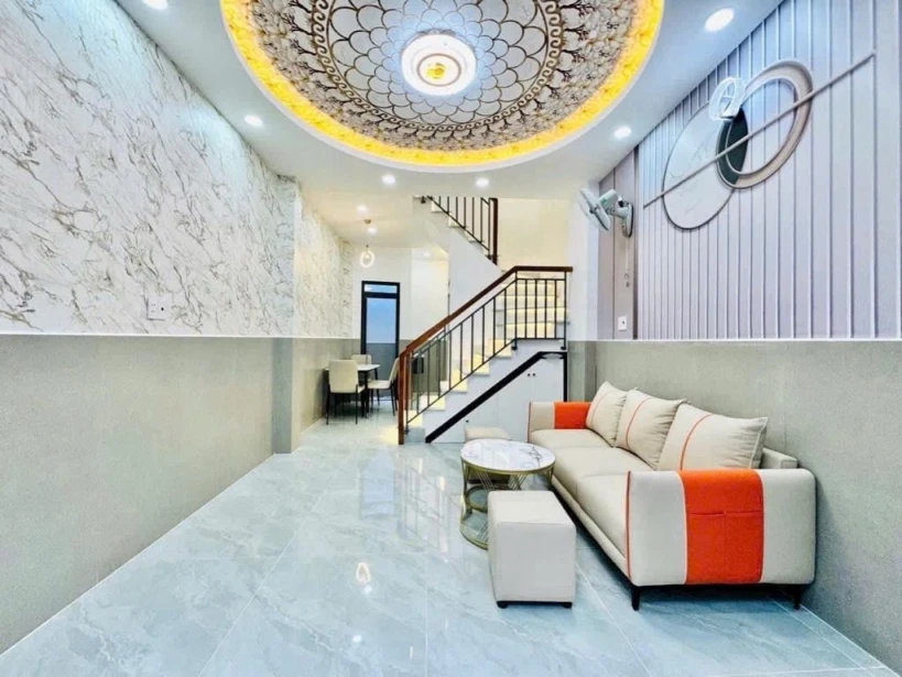 NHÀ 3 TẦNG - SÁT HẺM OTO THÔNG - SIÊU THỊ LOTTEMART GÒ VẤP - 4.89 TỶ TL