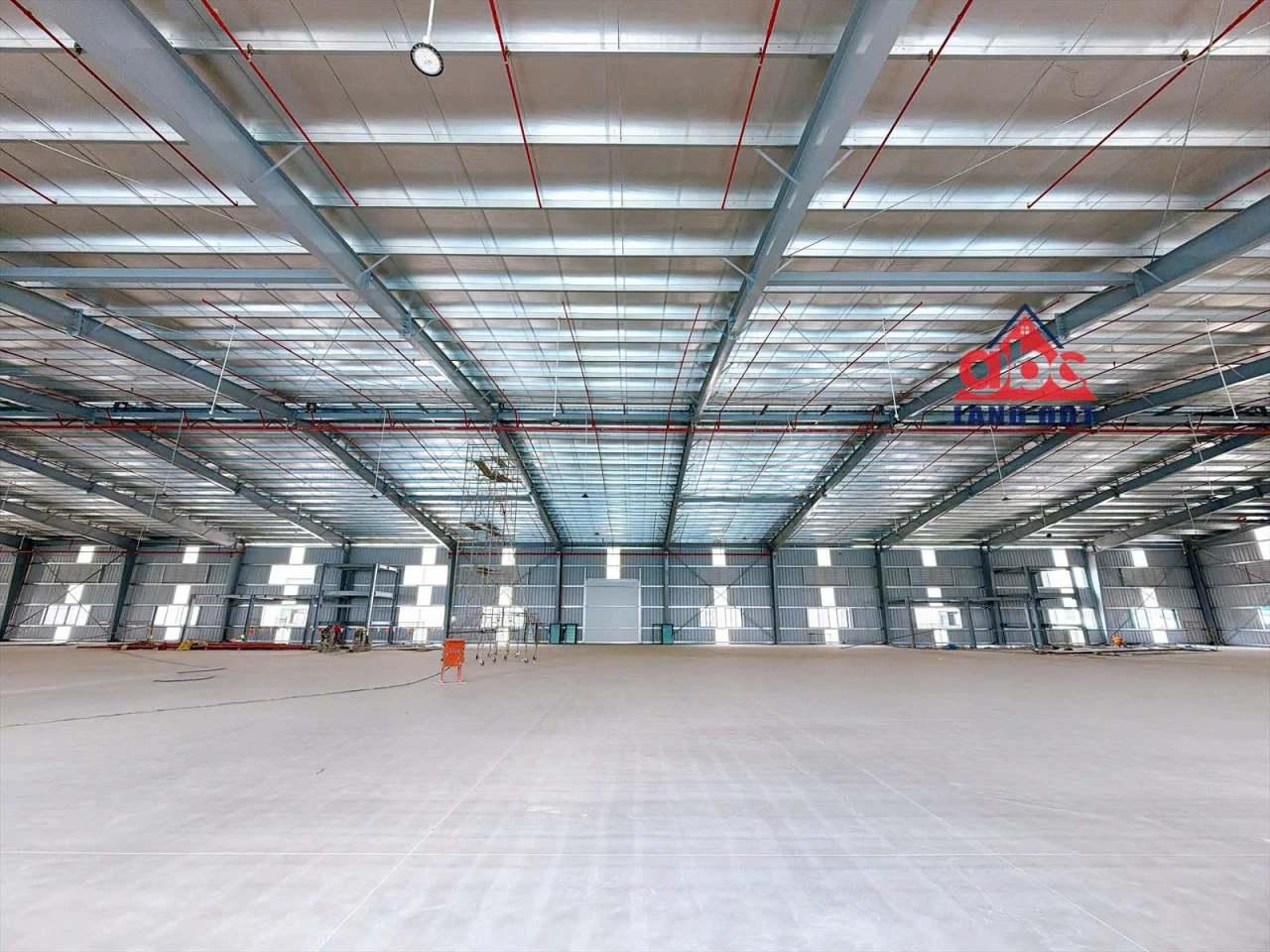 XT044 Cho thuê nhà máy sản xuất xây dựng mới 100% PCCC Sprinkler, Kết cấu kiên cố