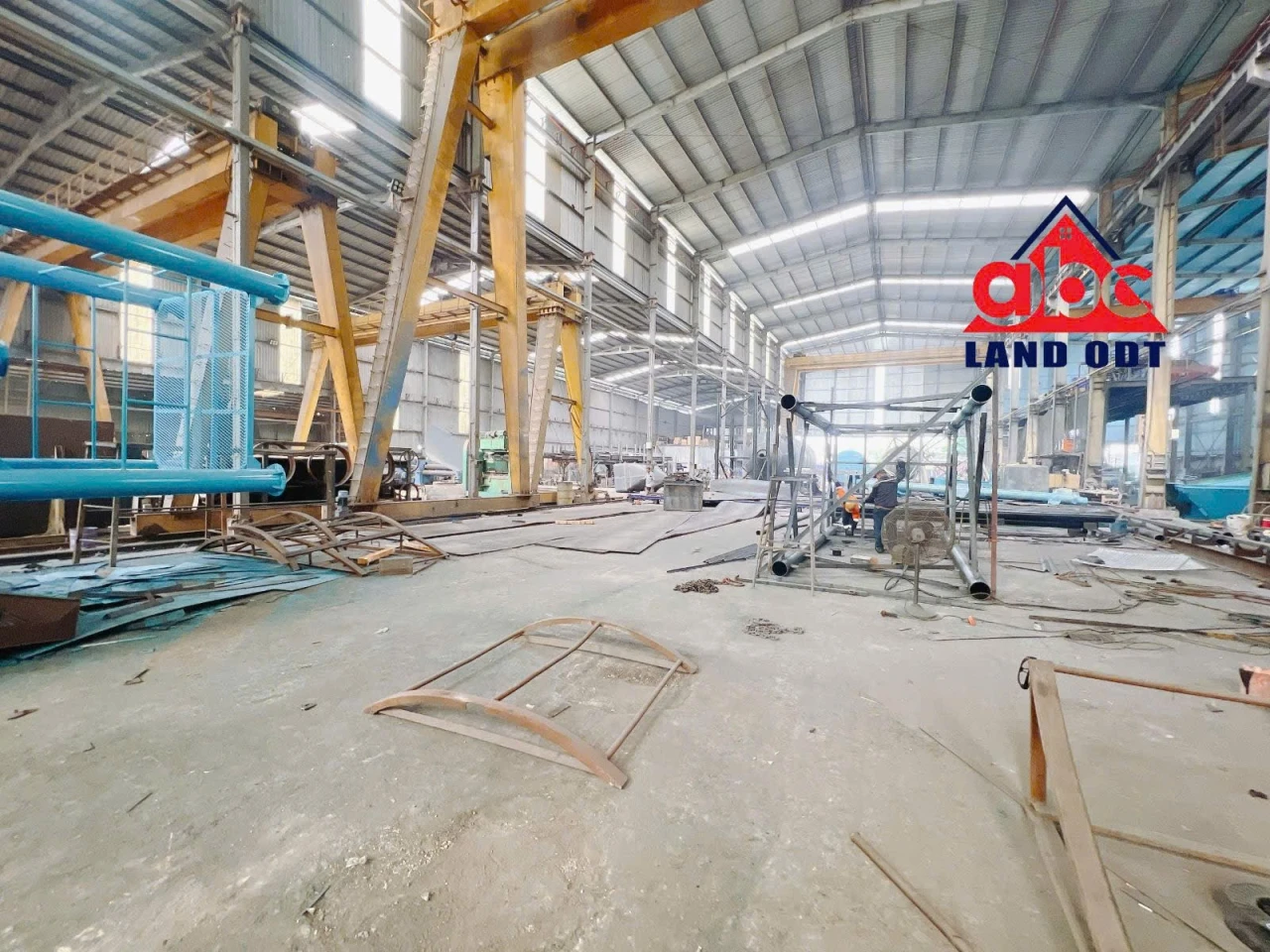 X078 bán nhà xưởng hoạt động SX cơ khí, với thiết kế kiên cố sẵn xưởng bàn giao liền