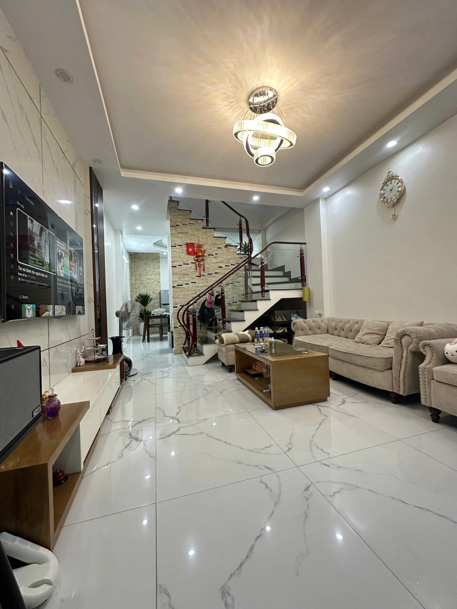 BÁN NHÀ 3 TẦNG GẦN TRỤC 30M VĂN CAO – TRUNG LỰC, HẢI AN  FULL NỘI THẤT  Ở NGAY