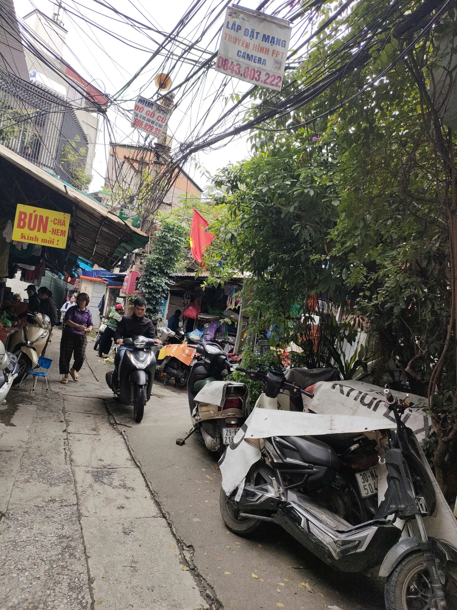 Bán gấp giá rẻ TT Trại Găng,Bạch Mai 55m,tầng 4,mặt tiền 4m,1.48 tỷ Hai Bà Trưng.