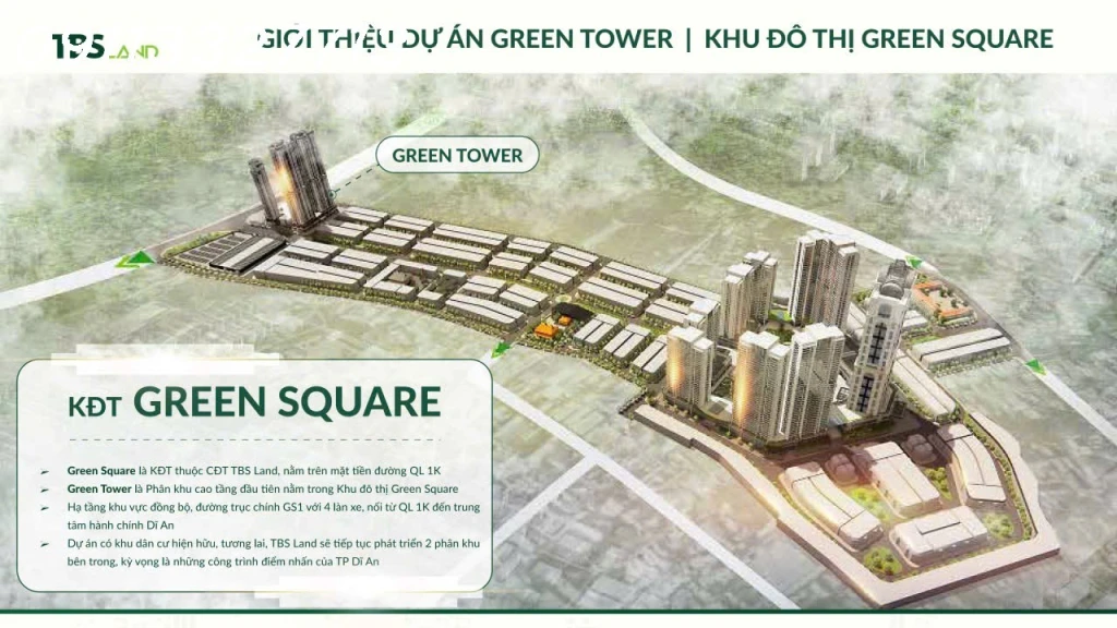 GREEN SKYLINE – CĂN HỘ SỐNG XANH TRUNG TÂM DĨ AN  TBS GROUP 14