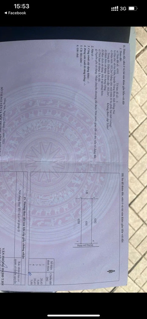 CHÍNH CHỦ BÁN LỖ – CẦN GẤP ĐẤT THỔ CƯ TRẢNG BOM, ĐỒNG NAI