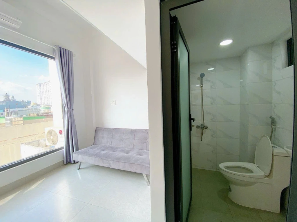 Phòng trọ dịch vụ cao cấp đường Khuông Việt, Quận Tân Phú – full nội thất, vào ở ngay