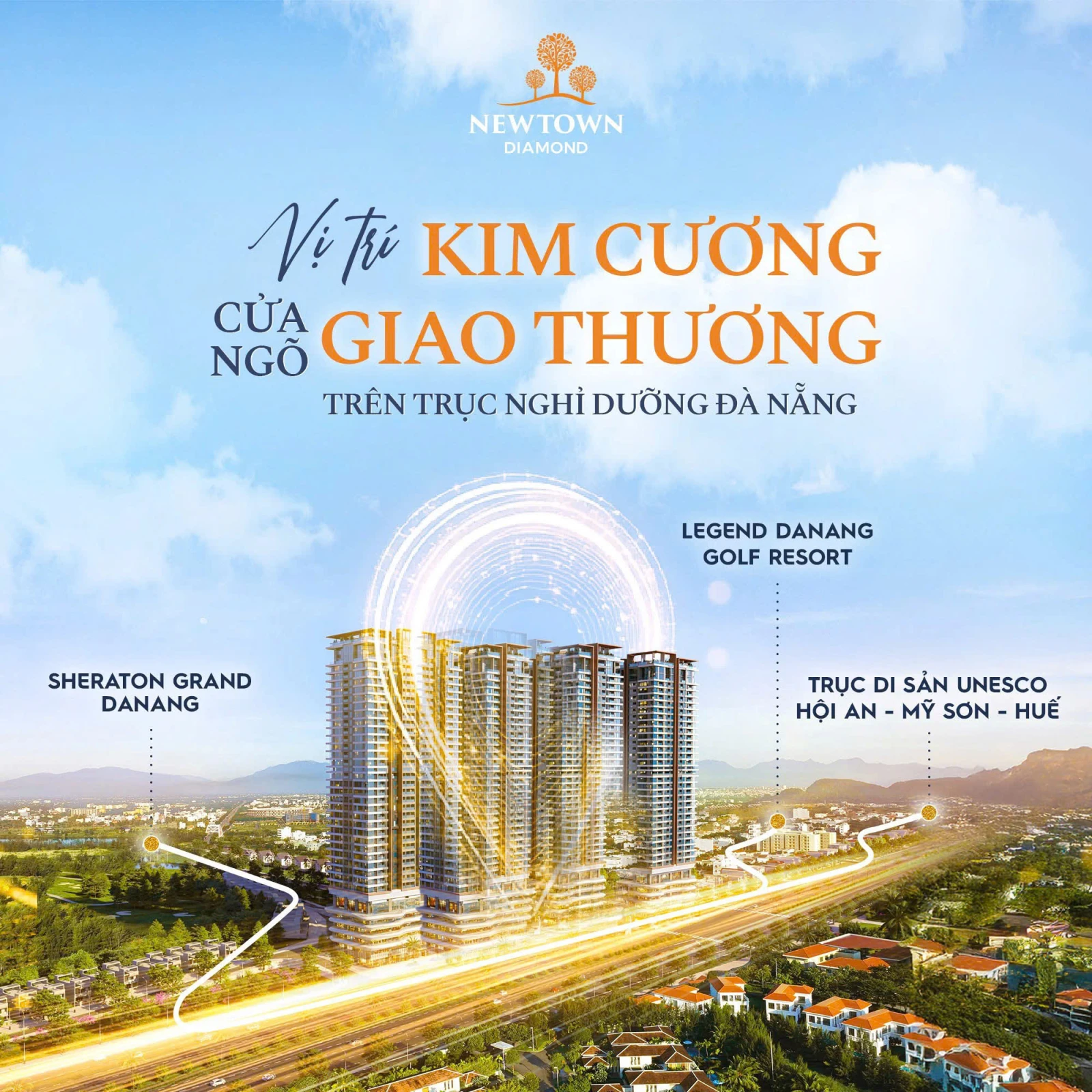 CĂN HỘ BIỂN NEWTOWN DIAMOND – ĐIỂM VÀNG SINH LỜI TẠI ĐÀ NẴNG