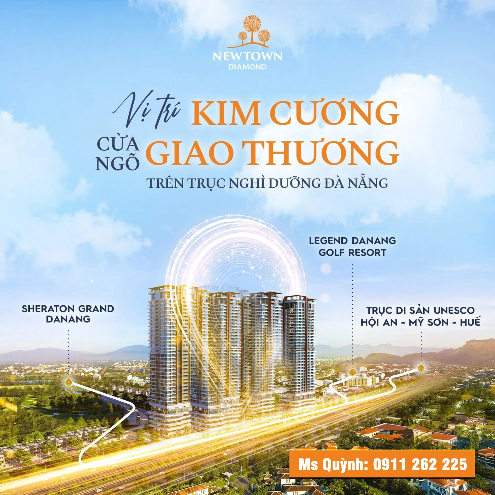 NEWTOWN DIAMOND – SỞ HỮU CĂN HỘ BIỂN SINH LỜI TẠI ĐÀ NẴNG