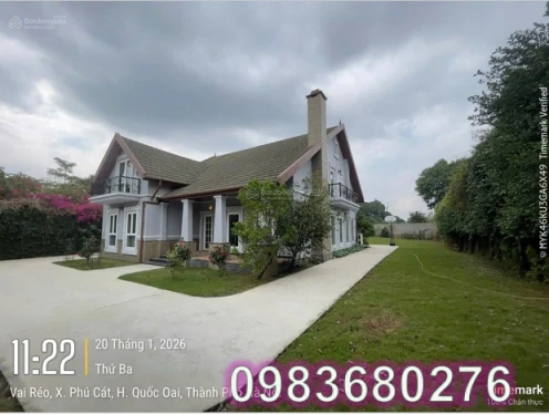 ⭐️Cho thuê nhà số 15B đường Nông Lâm, Vai Réo, Phú Cát, Hoà Lạc. LH 0983680276