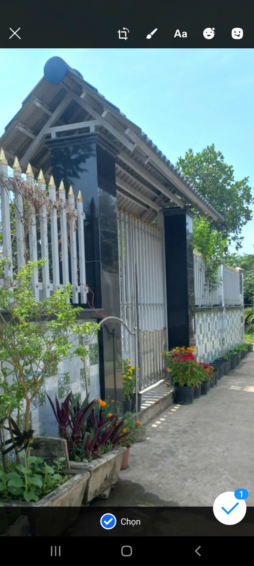 đất thổ cư hẻm 3m đường 826c, Long Hậu, Cần Giuộc. 342m2 giá 4.75 tỷ