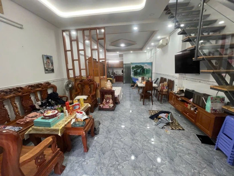 ( NHĨNH 4 ty ) SỞ HỮU CĂN NHÀ 75m2 HẼM GẦN 4 M KHU AN NINH DÂN TRÍ CAO SÁT PHÚ MỸ HƯNG