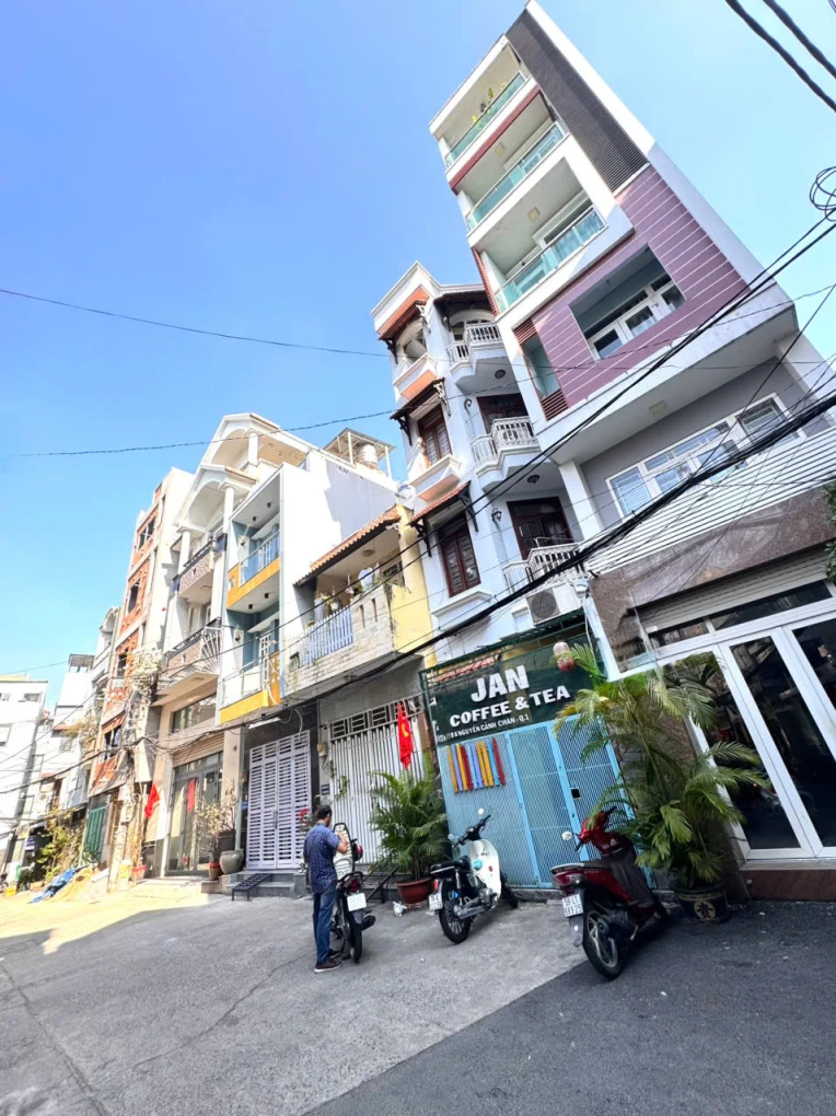 BÁN NHÀ 5 TẦNG HXH 10M NGAY BỘ CÔNG AN TP Đ.NGUYỄN TRÃI & NGUYỄN CẢNH CHÂN, QUẬN 1 - DT 53M2 FULL THỔ SH VUÔNG ĐẸP- 0938676685 GIANG GIANG CHÍNH CHỦ