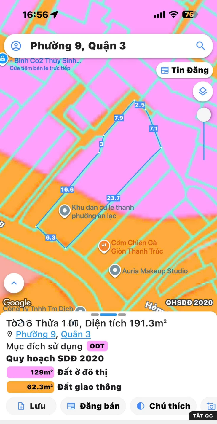 DT SIÊU LỚN 188M2 NGANG LỚN 9,6M*26M- BÁN NHÀ MẶT TIỀN TRẦN VĂN ĐANG NGAY GÓC Đ.NGUYỄN THÔNG, QUẬN 3 - CHỦ 1 ĐỜI XƯA- CHỈ 28,2T- 0938676685 GIANG GIANG