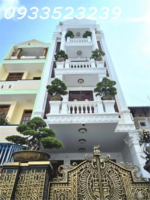 Căn nhà tâm huyết - ngay TTTM Emart Phan Văn Trị P5 - 1 Hầm, 1 trệt, 1 lửng, 3 Lầu, ST (Thang máy)