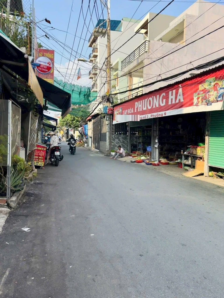 MẶT TIỀN KINH DOANH ĐƯỜNG SỐ 3, F9, GÒ VẤP – VỪA Ở VỪA BUÔN BÁN – 8.2 TỶ