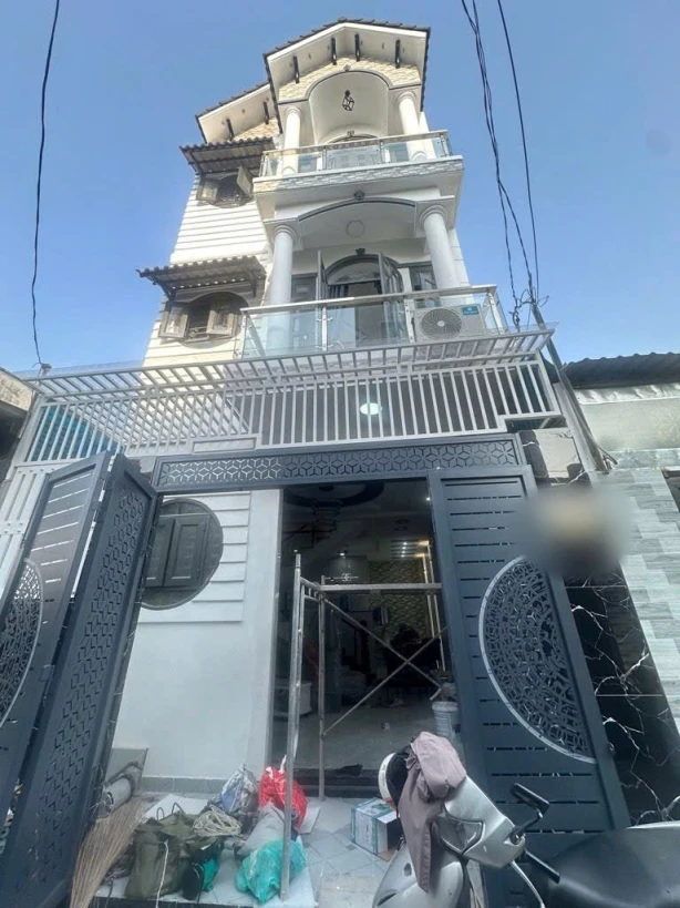 🏡 HÀNG HIẾM - NHÀ ĐẸP HẺM KINH DOANH THÔNG TRƯƠNG THỊ HOA - Q12-NGANG ĐỈNH 5m - 4 TẦNG KIÊN CỐ - FULL NỘI THẤT