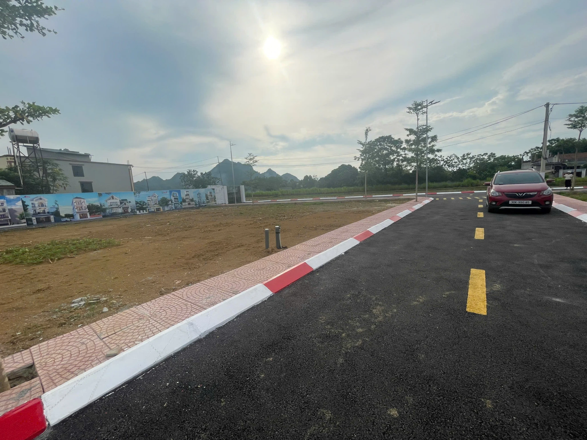 Lô đất 450m² tại Xuân Mai rất phù hợp để xây nhà vườn hoặc biệt thự.