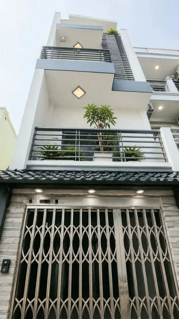 Bán nhà Ngang 3.1 x 10.5 -  4 tấm có 5đ